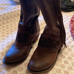 Junk gypsy tall to knee brown boot